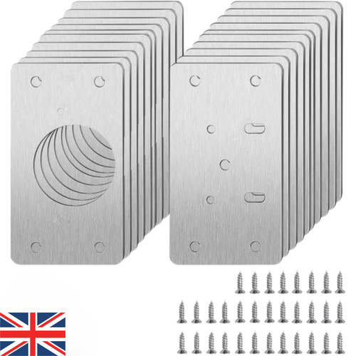 10x scharnier reparaturplatte - 10x,